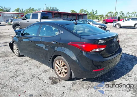 2015 Hyundai Elantra Se from USA, damaged, VIN KMHDH4AE7FU383914